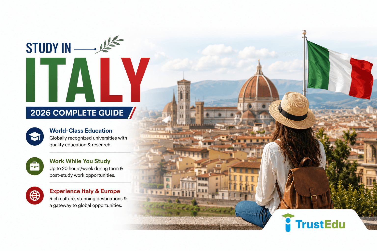 Study in Italy 2026: Low Fees, DSU Scholarships, Top Universities & Visa Guide